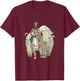 White Buffalo Woman T-Shirt - T-Shirt | Maroon