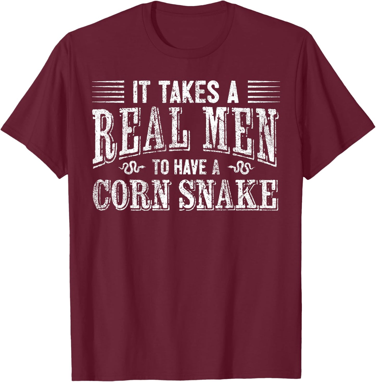 Corn Snake Owner Men Corn Snake T-Shirt - T-Shirt | Maroon