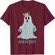 Scream Queen Ghost Halloween T-Shirt - T-Shirt | Maroon