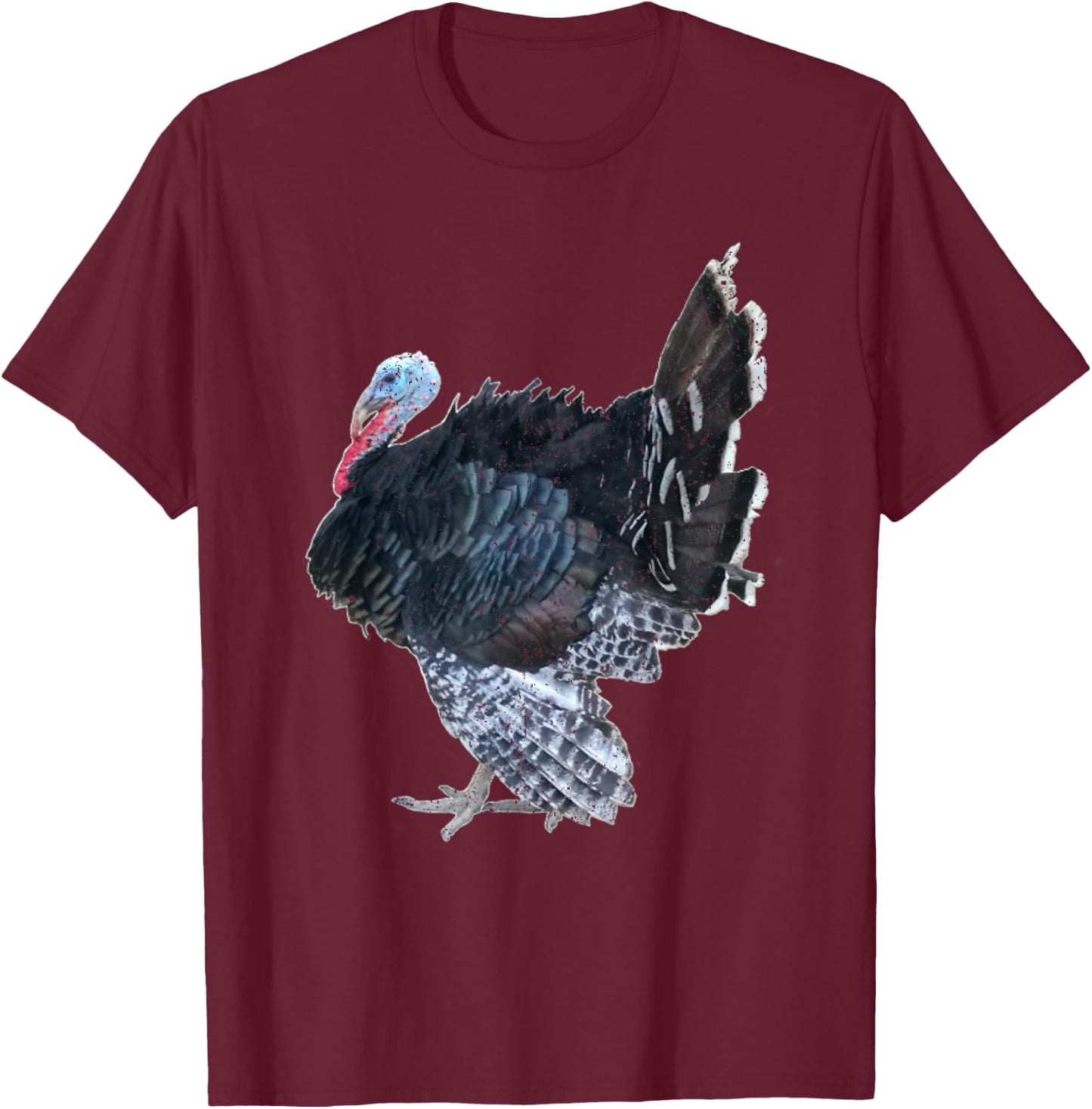 Vintage Retro Vintage Turkey Jive Thanksgiving Turkey T-Shirt - T-Shirt | Maroon