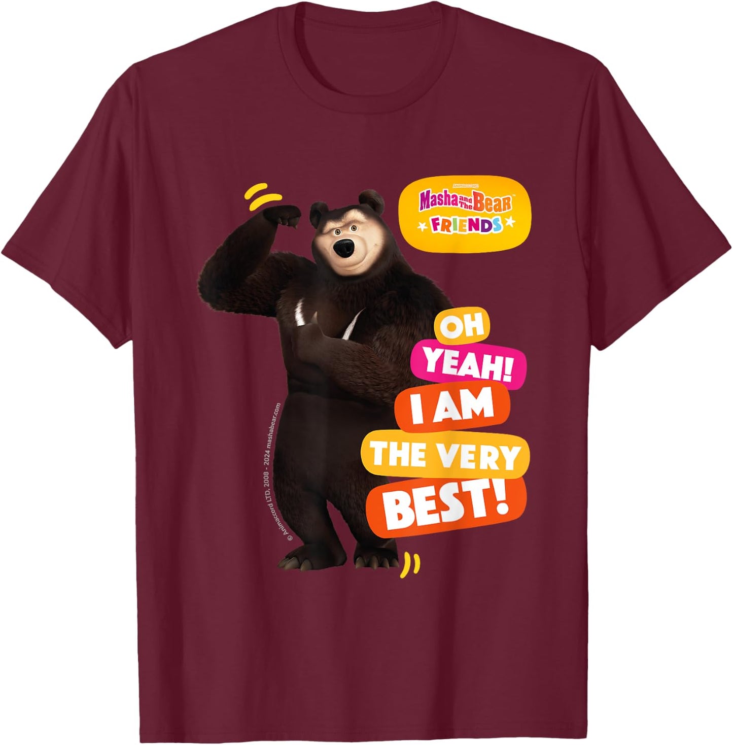 Friends. The Very Best T-Shirt - T-Shirt | Maroon