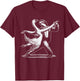 Cute Sloth and Goose Tango Dancing Dancer Gift Men Women Kid T-Shirt - T-Shirt | Maroon
