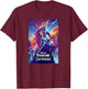 Marvel Thor: Love and Thunder Thor Odinson Poster T-Shirt - T-Shirt | Maroon