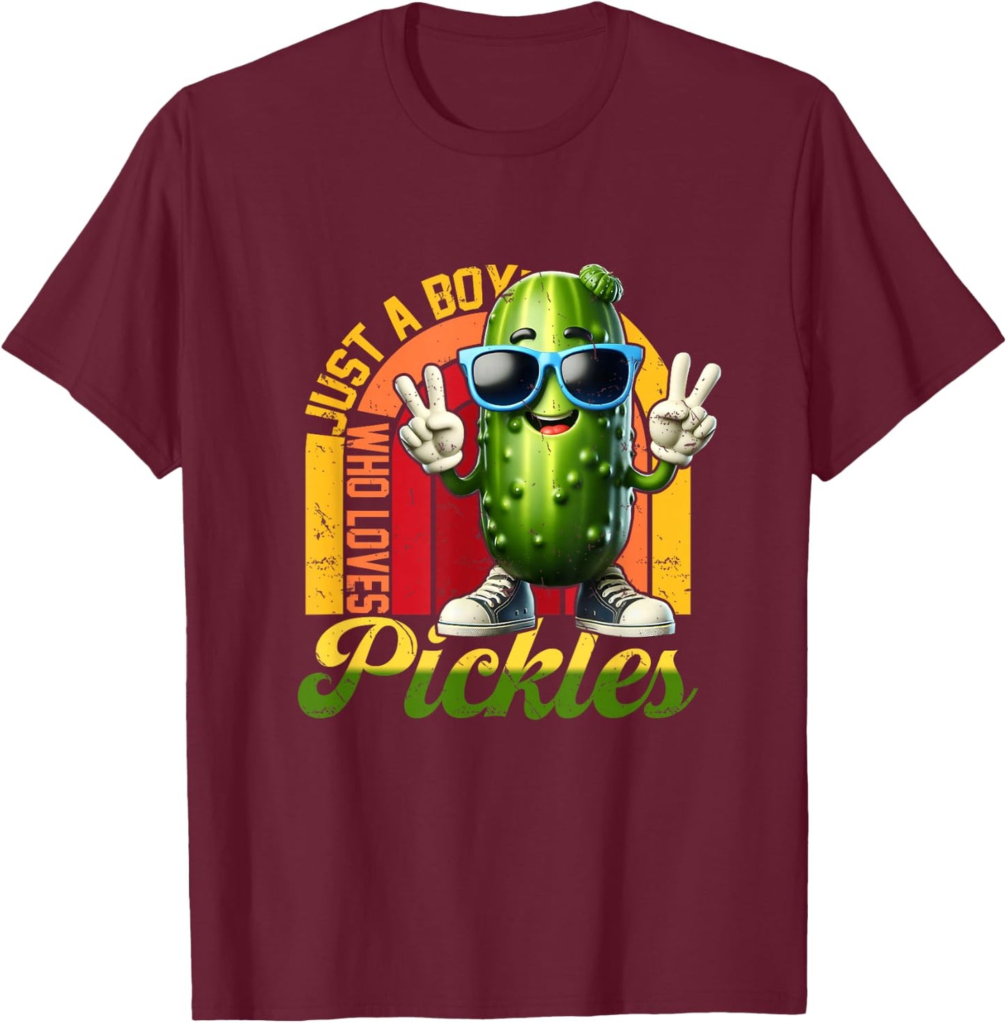 Hand Vintage T-Shirt - T-Shirt | Maroon
