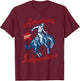USA 250th Anniversary Patriotic Western Freedom 4th of July T-Shirt - T-Shirt | Maroon