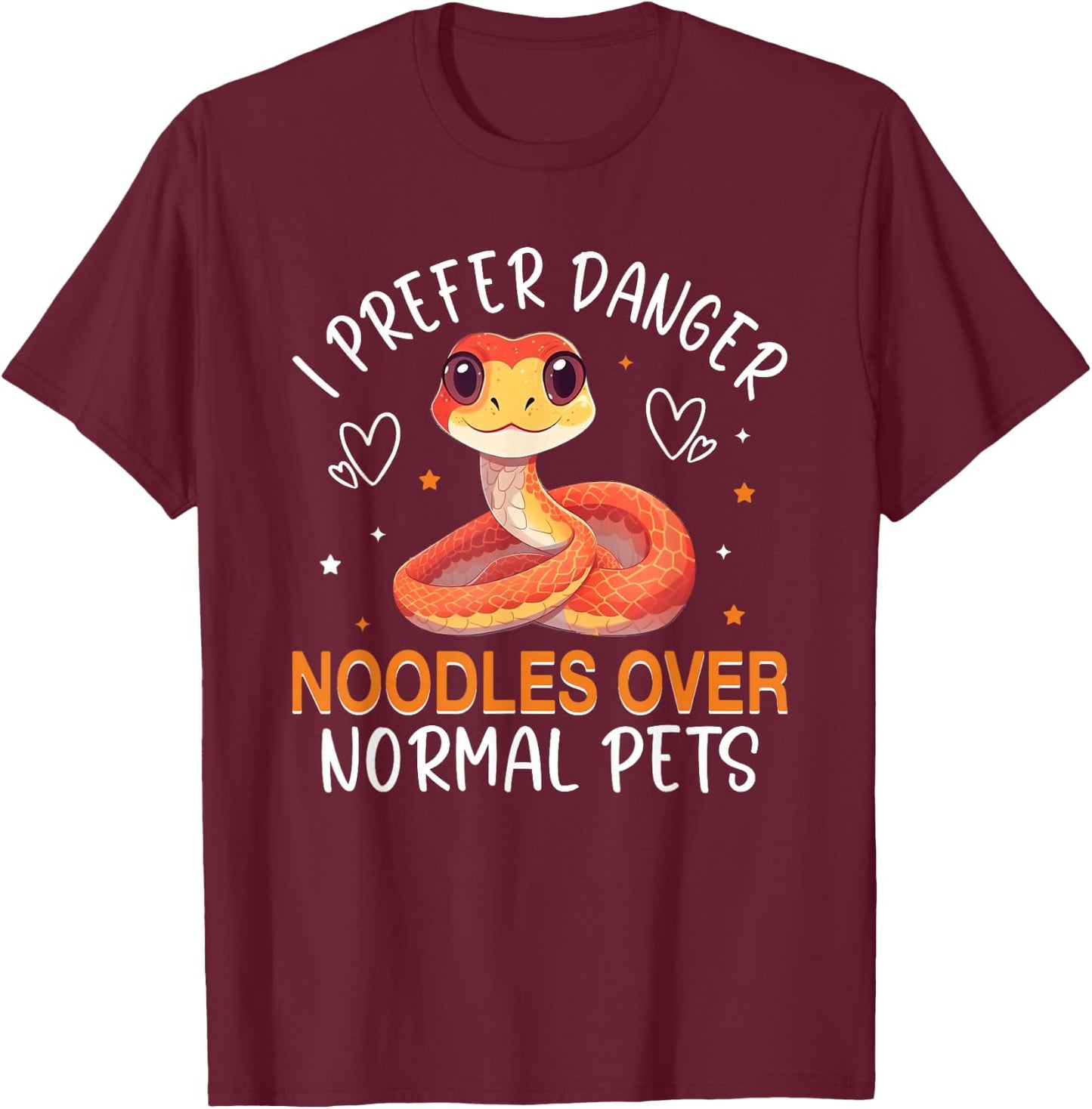 Corn Snake Accessories Enclosure Hide Food Corn Snakes T-Shirt - T-Shirt | Maroon