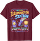 VBS Crew 2026 Illumination Station Vacation Bible School T-Shirt - T-Shirt | Maroon