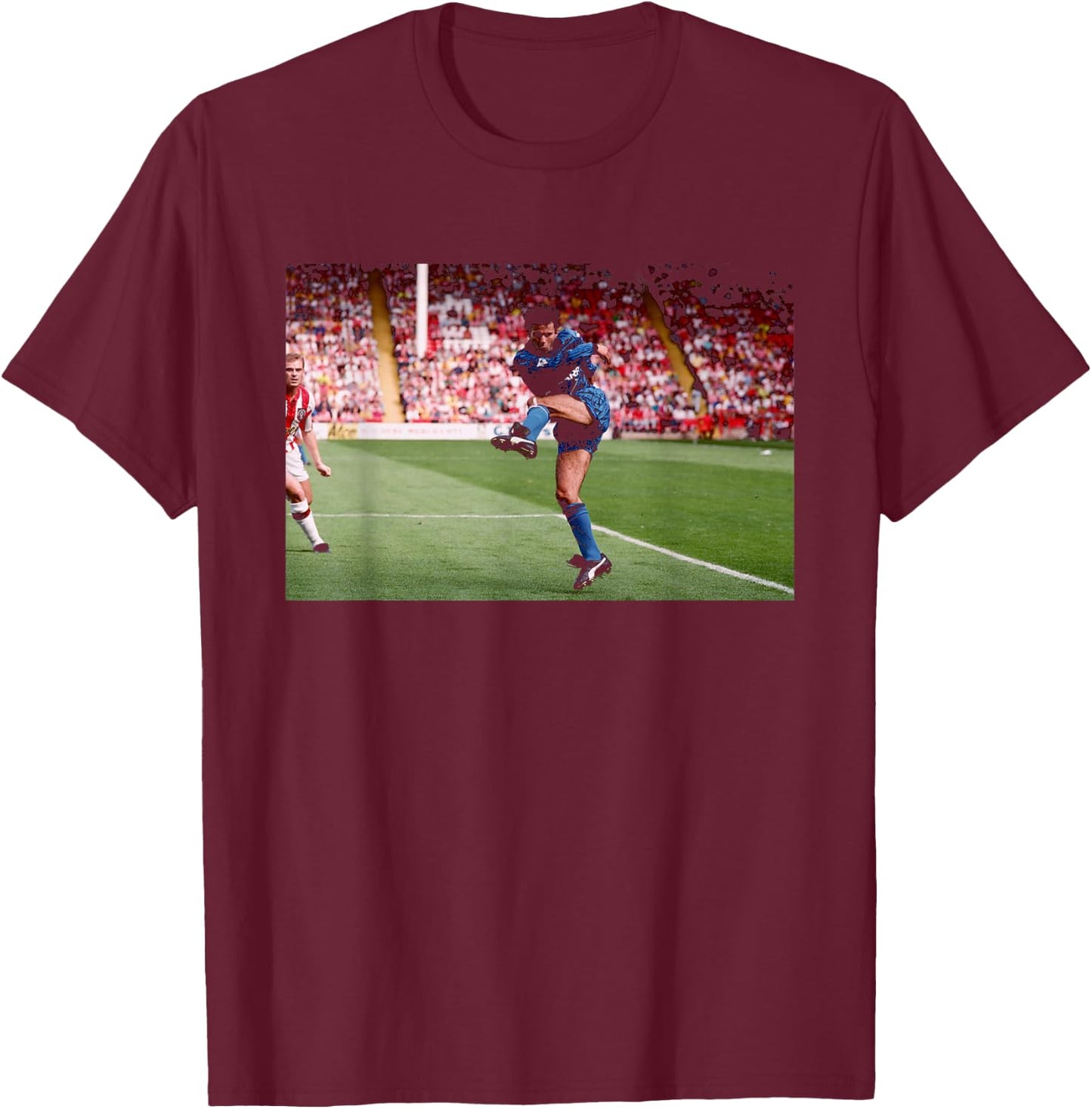 Sheffield V Manchester United Ryan Giggs Football T-Shirt - T-Shirt | Maroon
