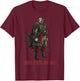 Live Free or Die_cossack Warrior T-Shirt - T-Shirt | Maroon
