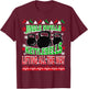 Ugly Christmas Gym Kettlebell Weightlifting Fitness Gift T-Shirt - T-Shirt | Maroon