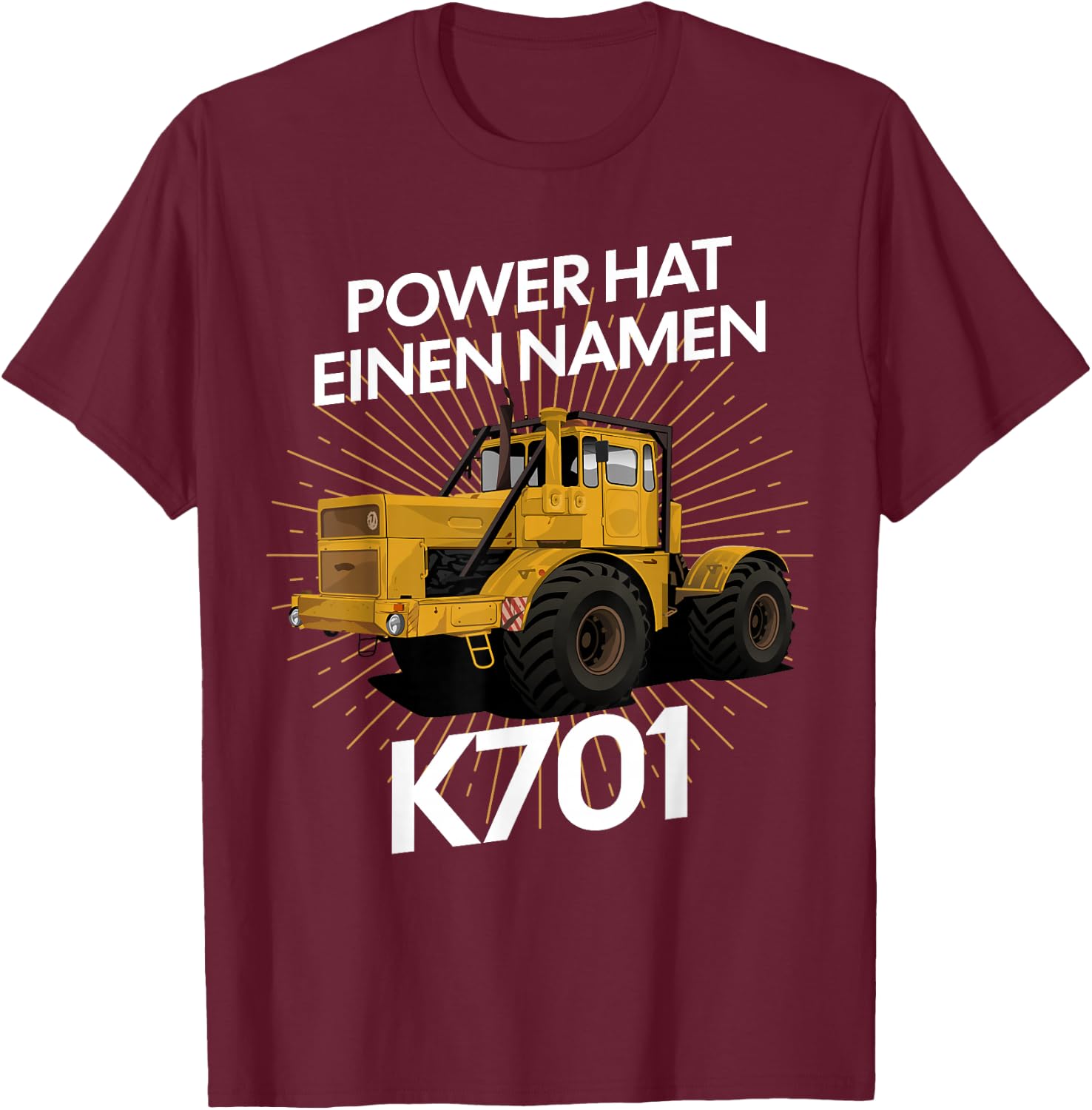 Traktor Kirowetz K700 T-Shirt - T-Shirt | Maroon