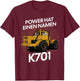 Traktor Kirowetz K700 T-Shirt - T-Shirt | Maroon