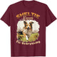Shetland Sheepdog Dog Sheltie Sheltie kisses Fix everything Women Kids T-Shirt - T-Shirt | Maroon