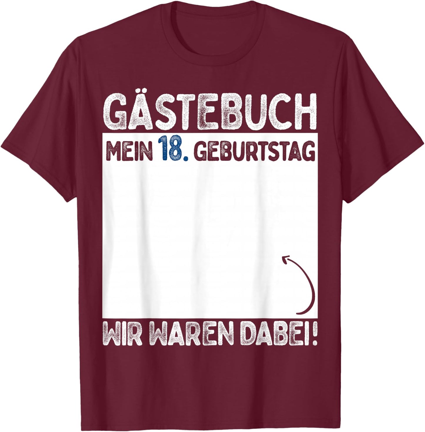 18th Birthday Boy Girl 18 Years 2006 Funny Gift , black T-Shirt - T-Shirt | Maroon