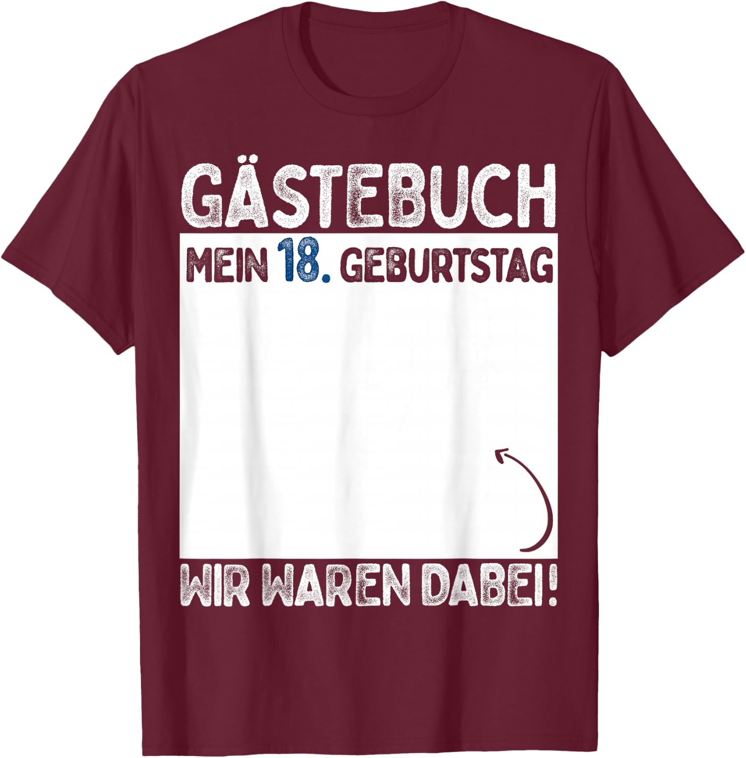 18th Birthday Boy Girl 18 Years 2006 Funny Gift , black T-Shirt - T-Shirt | Maroon