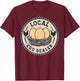 Local Egg Dealer Men Farm Fresh Eggs Funny farm T-Shirt - T-Shirt | Maroon