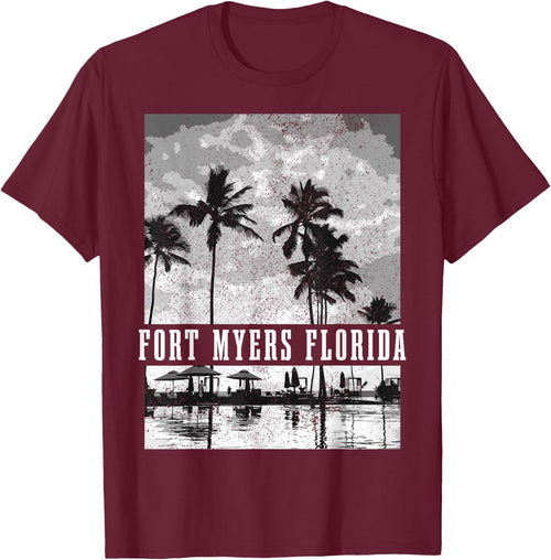 Fort Myers Beach Florida Vintage USA America Souvenir