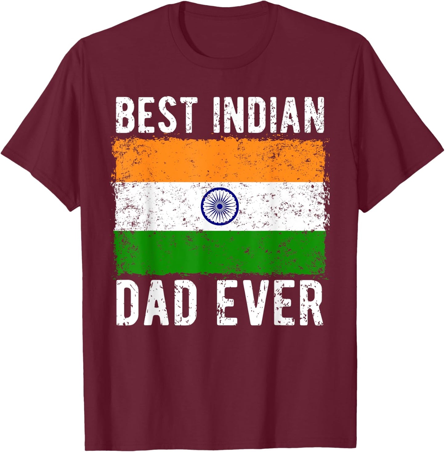 Indian Dad T-Shirt - T-Shirt | Maroon