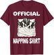Boston Terrier Dog Official Sleepshirt Pajamas Nightgown T-Shirt - T-Shirt | Maroon