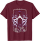 Disney Ursula Tarot Card Poster T-Shirt - T-Shirt | Maroon