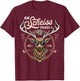 Men's Costume Shirt Outfit Suitable for Oktoberfest Costume , black T-Shirt - T-Shirt | Maroon