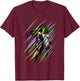Marvel She-Hulk Lined Portrait T-Shirt - T-Shirt | Maroon