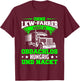 Berufskraftfahrer Spedition Lastwagen LKW Fahrer Logistik T-Shirt - T-Shirt | Maroon