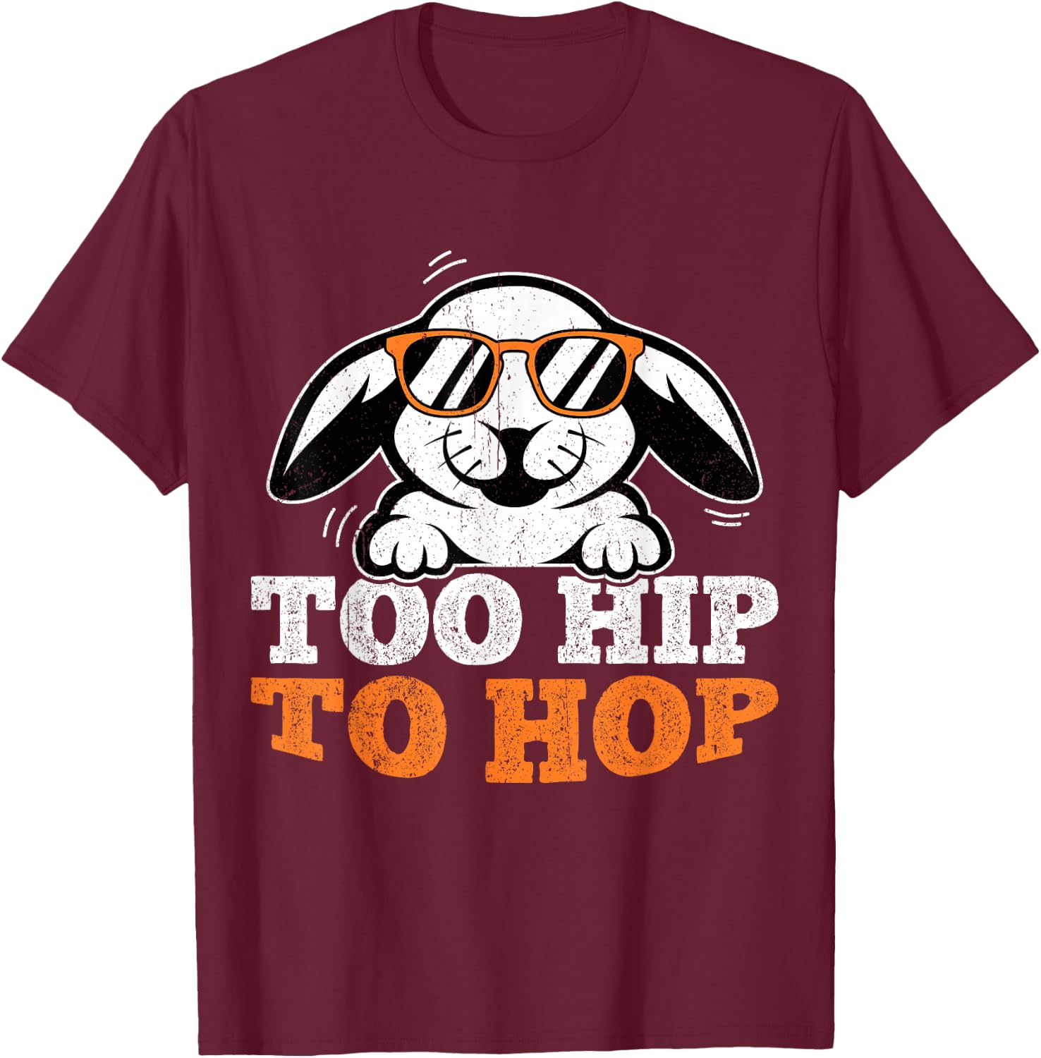 Oster T Shirt Osterhase Spruch Hasen Kostüm Ostern Geschenk T-Shirt - T-Shirt | Maroon