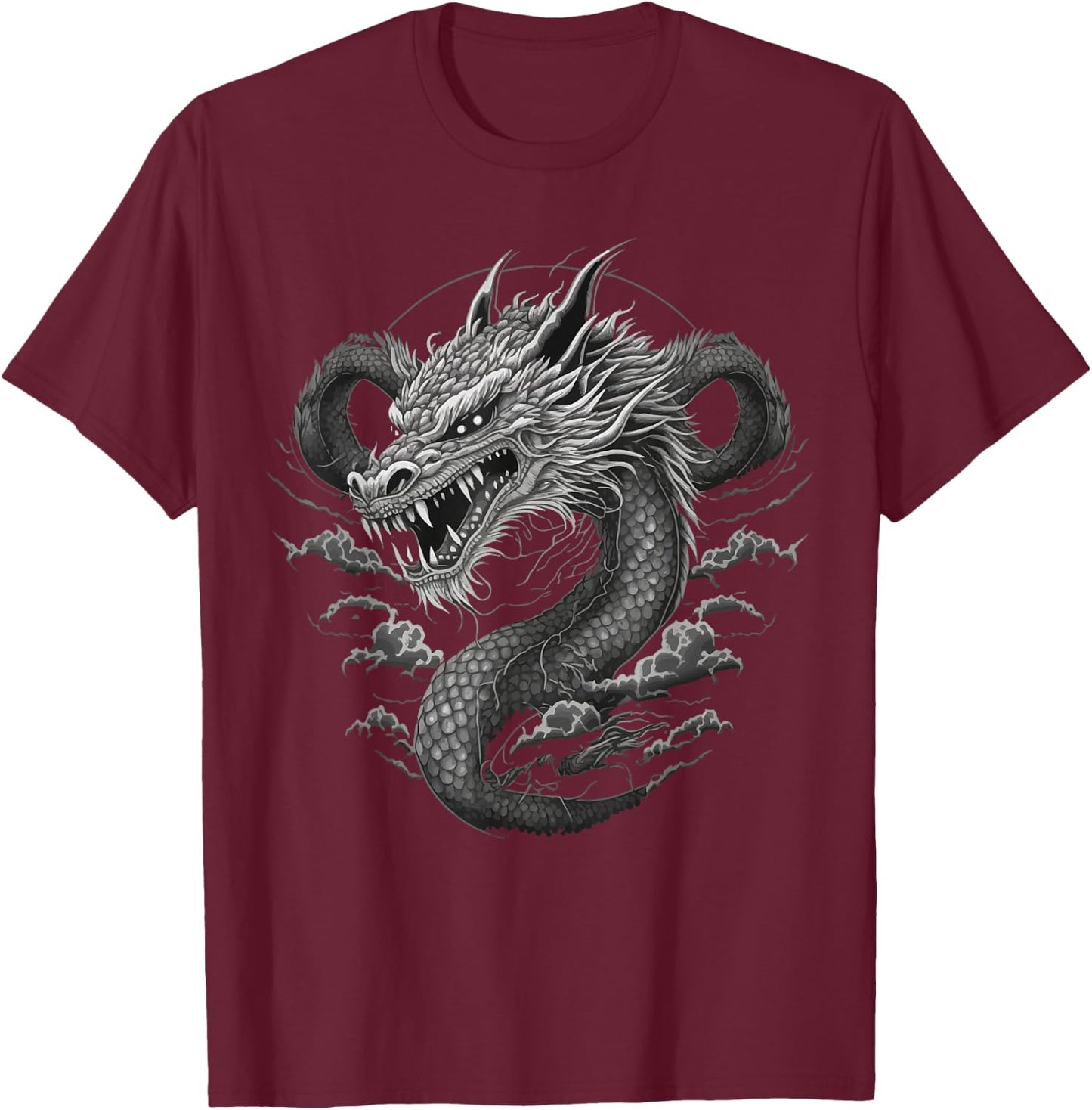 Dragon T-Shirt - T-Shirt | Maroon