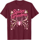 Spider Grandma Family T-Shirt - T-Shirt | Maroon