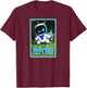 Cool Astro , black T-Shirt - T-Shirt | Maroon