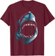 Great shark white attack T-Shirt - T-Shirt | Maroon