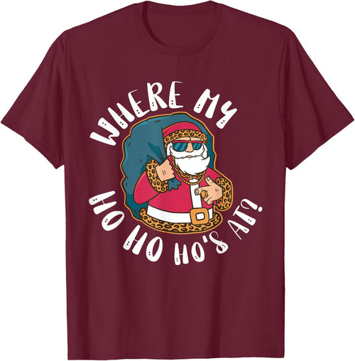Pimp Santa Where My Ho Hos At Christmas