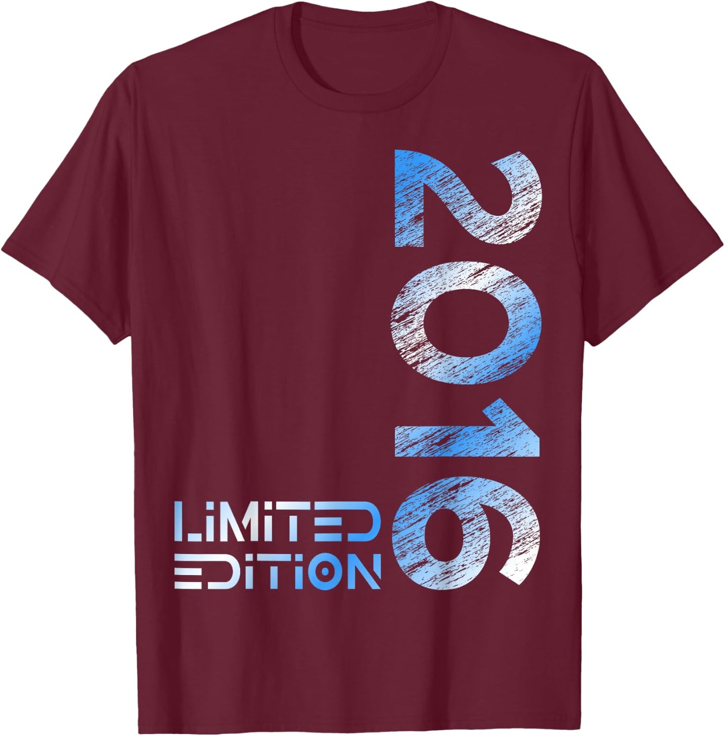 Limited Edition Jahrgang 2016 Junge Mädchen 10. Geburtstag T-Shirt - T-Shirt | Maroon