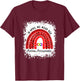 In April Wear Red Instead Autism-Acceptance T-Shirt - T-Shirt | Maroon