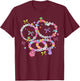 Happy Easter Friendship Bracelets Easter Day Women Girl Kids T-Shirt - T-Shirt | Maroon