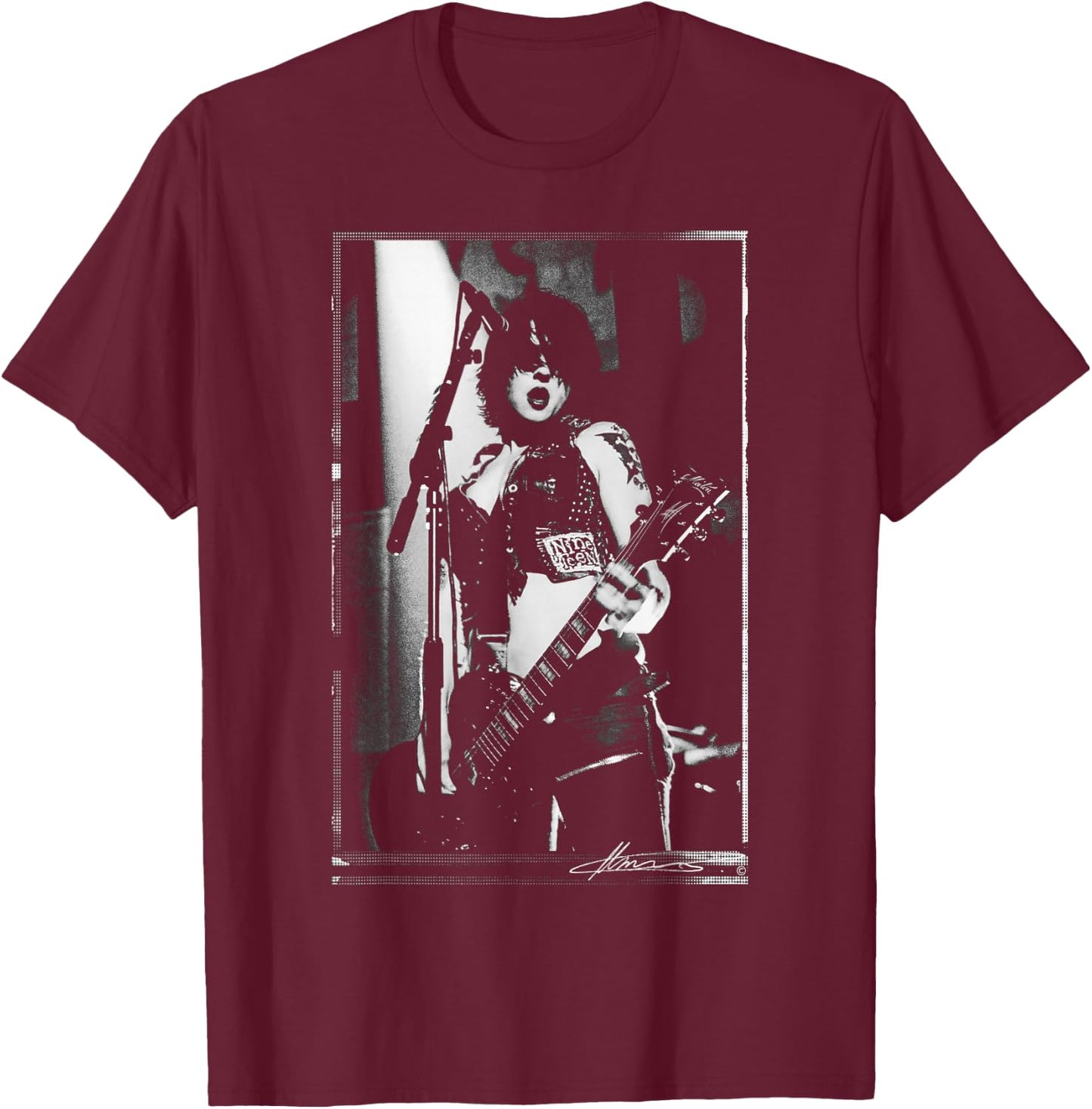 The Distillers Brody Dalle Live von Michael Robert Williams T-Shirt - T-Shirt | Maroon