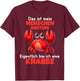 Crab Carnival Cancer Costume Helau Fancy Dress Human Costume , black T-Shirt - T-Shirt | Maroon