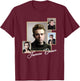 James Dean_009 , Black, S T-Shirt - T-Shirt | Maroon