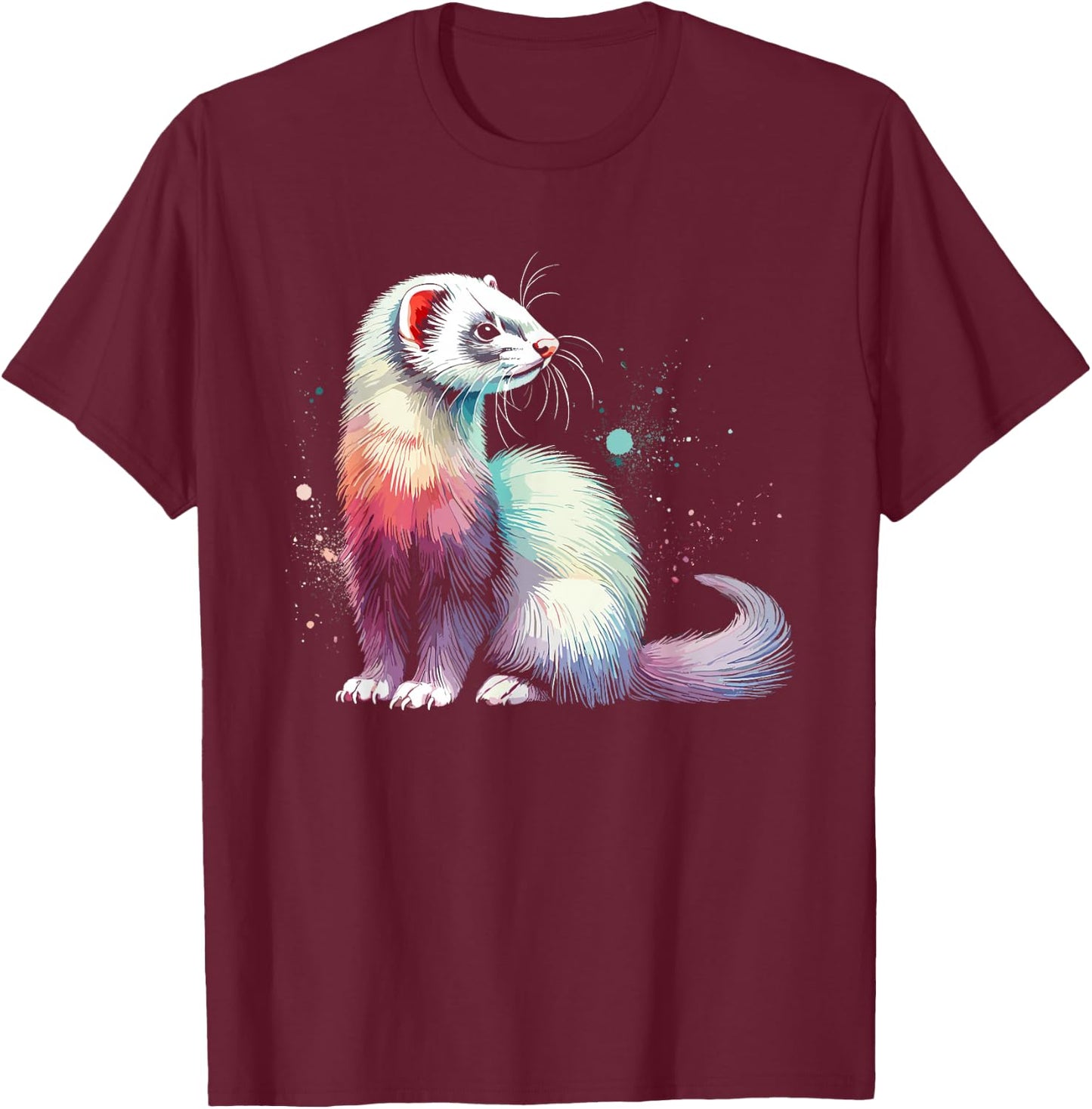Ferret T-Shirt - T-Shirt | Maroon