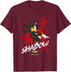 Sonic the Hedgehog, Sonic X Shadow Generations Shadow , black T-Shirt - T-Shirt | Maroon