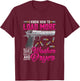 Funny Gun Lover Women Shooting Enthusiast Small T-Shirt - T-Shirt | Maroon
