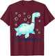 Tracheasaurus Tracheostomy Awareness T-Shirt - T-Shirt | Maroon