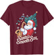 Santas Smooth Sax Saxophone Santa Jazz Christmas T-Shirt - T-Shirt | Maroon