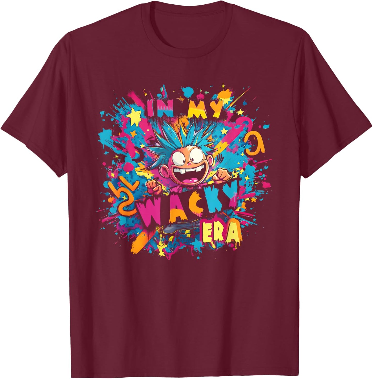 Wacky Outfit | In My Wacky Era , Women and Kids T-Shirt - T-Shirt | Maroon