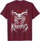 Kramperl Perchten Knecht Ruprecht Christmas Demon Krampus , black T-Shirt - T-Shirt | Maroon
