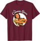 The Canning Queen Vintage Mason Jars Canning Season T-Shirt - T-Shirt | Maroon