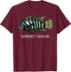Convict Cichlids Freshwater Aquarium Fish T-Shirt - T-Shirt | Maroon