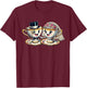 Porzellanhochzeit | Lustiges Porzellanhochzeit Geschenk T-Shirt - T-Shirt | Maroon