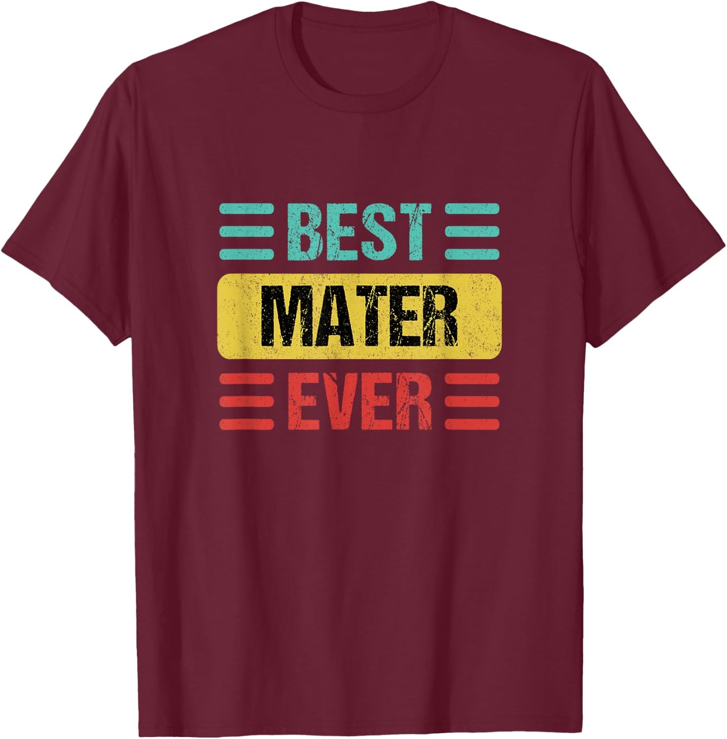 Mater T-Shirt - T-Shirt | Maroon